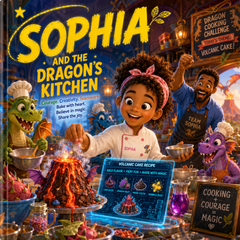 The Dragon's Kitchen – Personalized Cooking Book for Girls