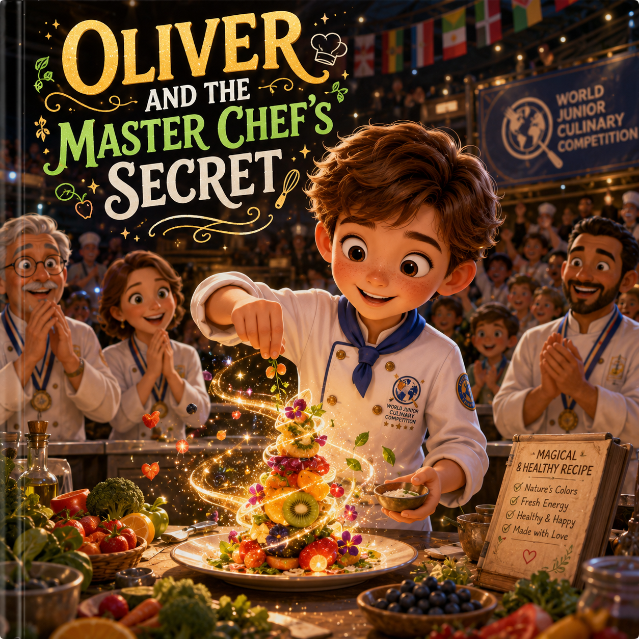 The Master Chef's Secret – Personalized Cooking Book for Kids