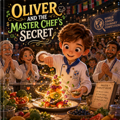 The Master Chef's Secret – Personalized Cooking Book for Kids