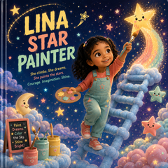 The Star Painter - Personalized Creativity Book for Girls