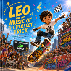 The Ultimate Skate Trick – Personalized Skateboarding Book for Kids