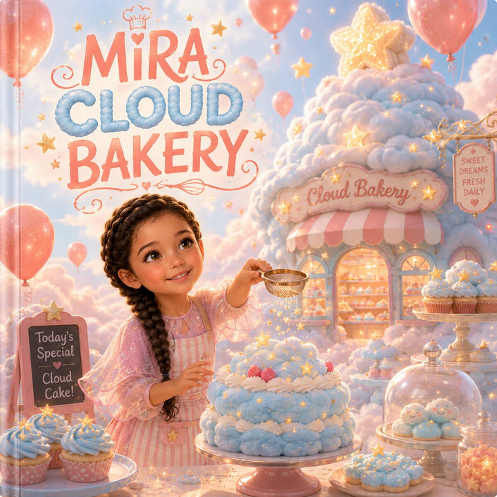 The Cloud Bakery – Personalized Baking Book for Girls