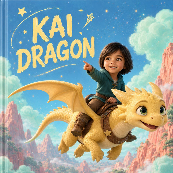The Dragon Rider – Personalized Dragon Book for Kids
