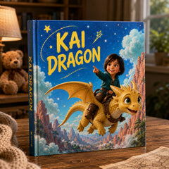 The Dragon Rider: Personalized Dragon Book for Boys