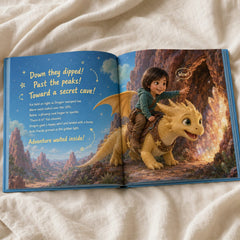 The Dragon Rider: Personalized Dragon Book for Boys