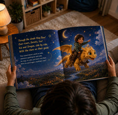 The Dragon Rider: Personalized Dragon Book for Boys