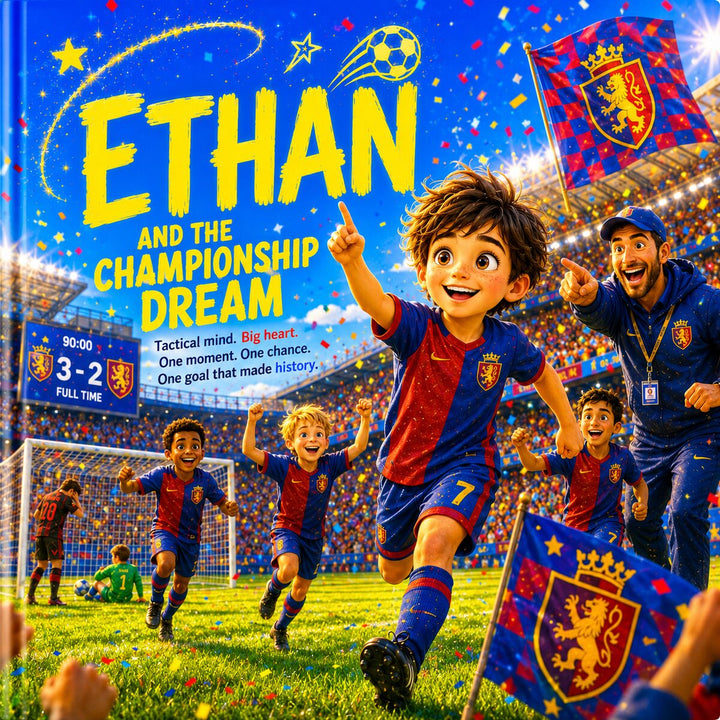 The Winning Goal – Personalized Football Book for Kids