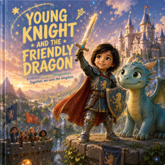 Young Knight and the Friendly Dragon – Personalized Book for Kids