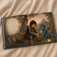 Young Knight and the Friendly Dragon – Personalized Book for Kids