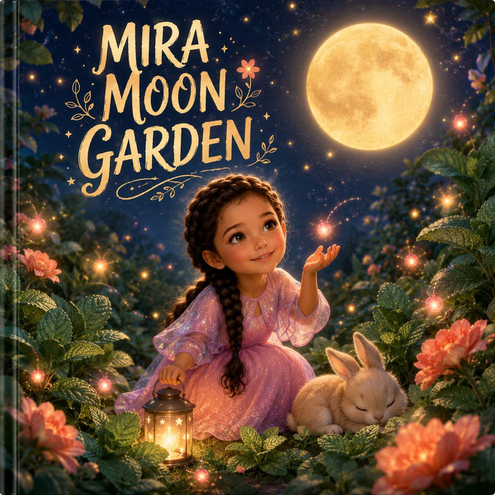 The Moon Garden – Personalized Bedtime Book for Girls