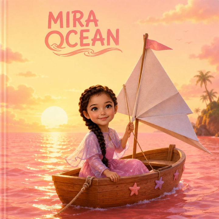 The Ocean Voyage – Personalized Sailing Book for Girls