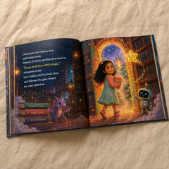 The Rainbow Library - Personalized Reading Book for Girls