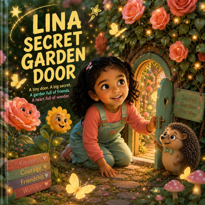 The Secret Garden Door - Personalized Adventure Book for Girls