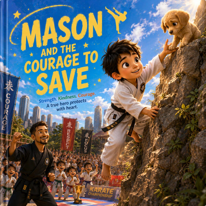 The Brave Karate Hero – Personalized Martial Arts Book