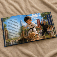 The Brave Karate Hero: Personalized Martial Arts Book for Boys
