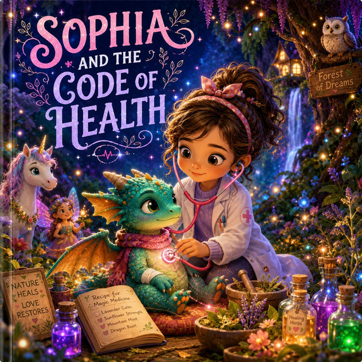 The Code of Health – Personalized Doctor Book for Girls