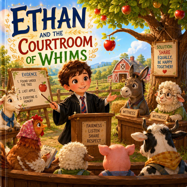 The Courtroom of Whims – Personalized Fairness Book for Kids