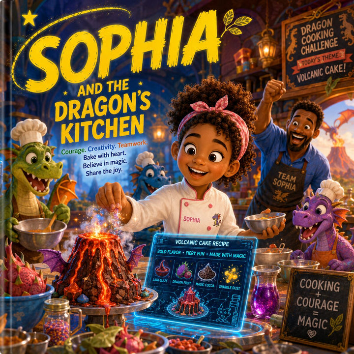 The Dragon's Kitchen – Personalized Cooking Book for Girls
