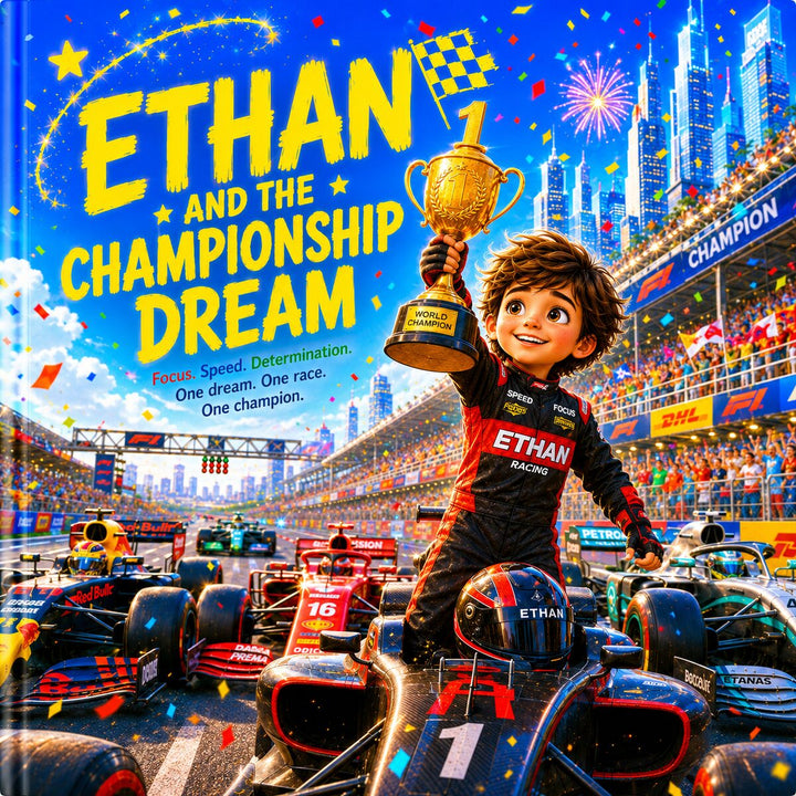 The Formula 1 Dream – Personalized Racing Book for Kids