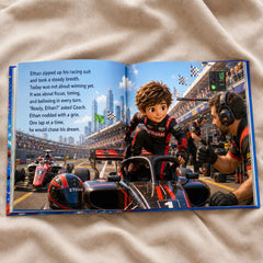 The Formula 1 Dream: Personalized Racing Book for Boys