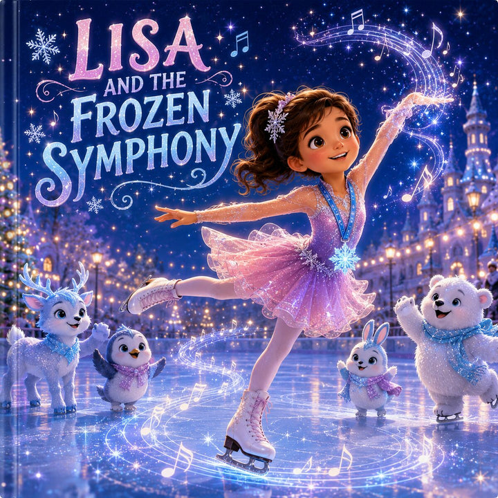 The Frozen Symphony – Personalized Ice Skating Book for Girls