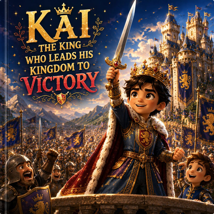 The King Who Leads His Kingdom – Personalized King Book for Kids