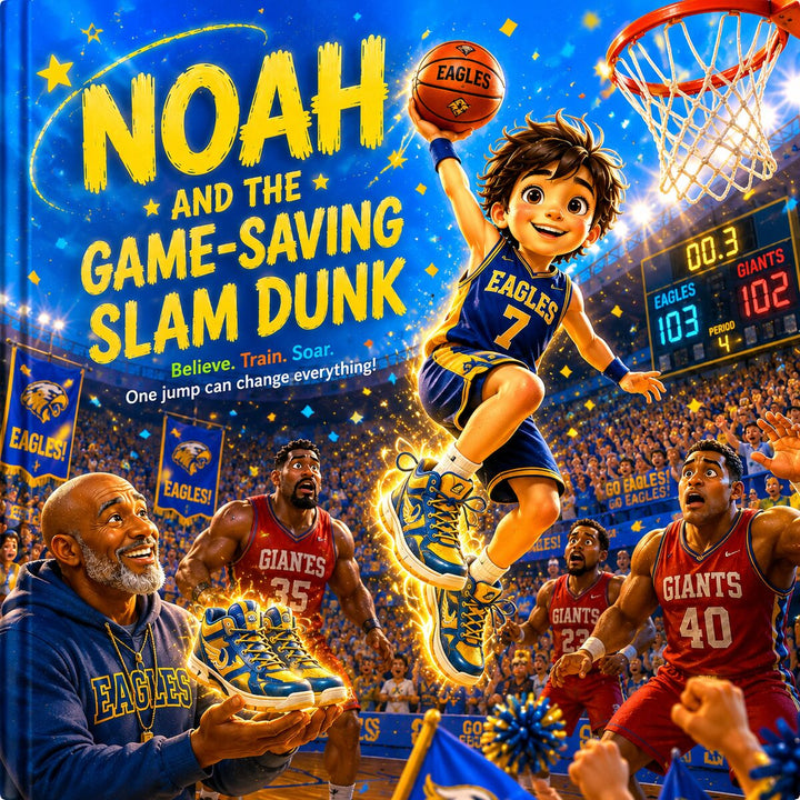 The Magic Basketball Shoes – Personalized Basketball Book