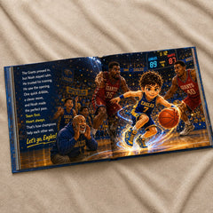 The Magic Basketball Shoes: Personalized Basketball Book for Boys