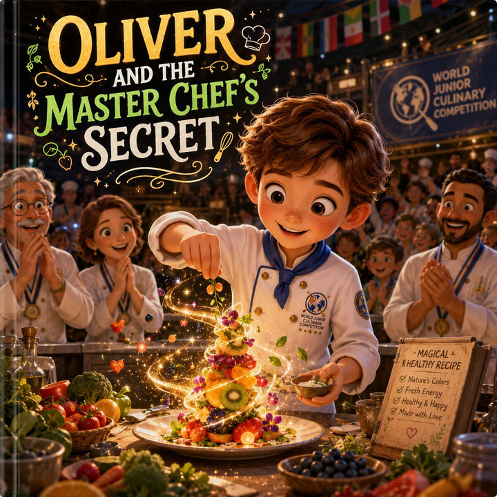 The Master Chef's Secret – Personalized Cooking Book for Kids
