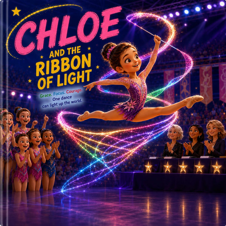The Ribbon of Light – Personalized Gymnastics Book for Girls
