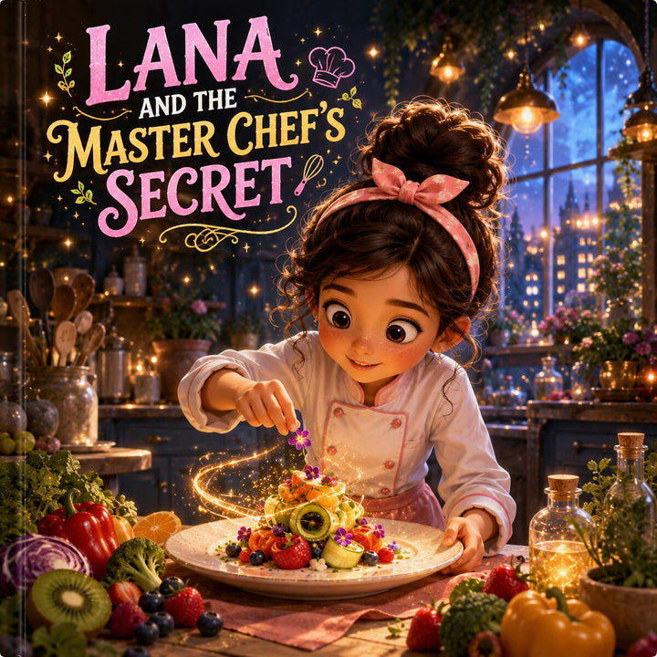 The Secret Recipe – Personalized Cooking Book for Girls