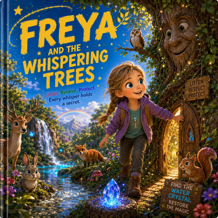 The Whispering Trees – Personalized Nature Book for Girls